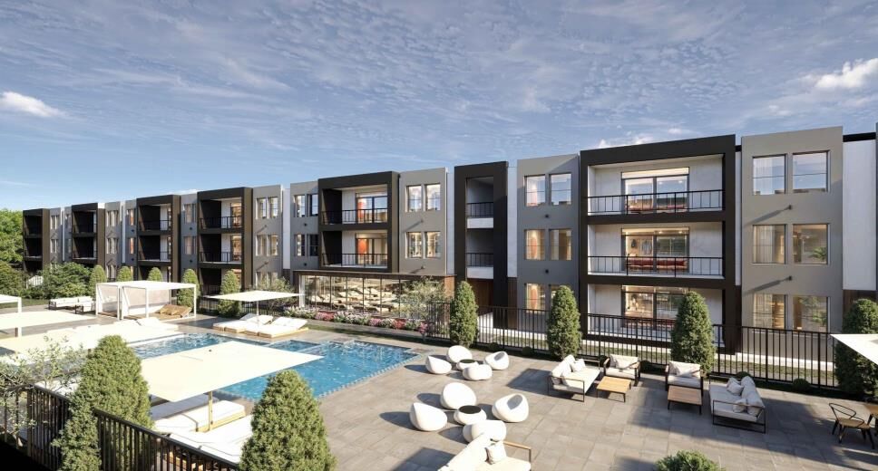 Residences around the pool